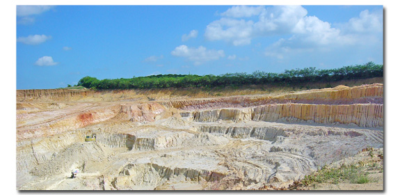 廣西合浦縣-高嶺土探明儲量達1.8億噸，